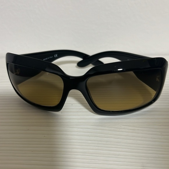 Chanel Sunglasses, Authentic, black frames with logos on and authentic case. - Picture 16 of 16